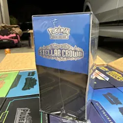 Pokemon TCG Stellar Crown Elite Trainer Box ETB Brand New Factory Sealed - Image 4
