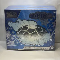 Pokemon TCG Stellar Crown Elite Trainer Box ETB Brand New Factory Sealed - Image 1