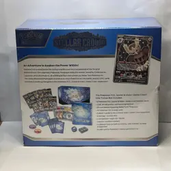 Pokemon TCG Stellar Crown Elite Trainer Box ETB Brand New Factory Sealed - Image 3