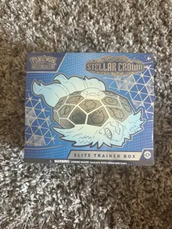 Pokemon TCG Stellar Crown Elite Trainer Box ETB Brand New Factory Sealed - Image 1
