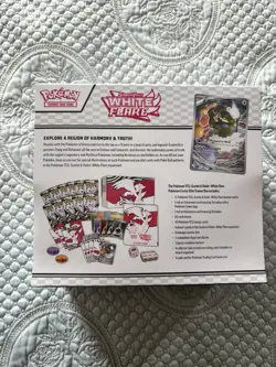 Pokemon TCG Pokemon Center White Flare Elite Trainer Box ETB SEALED - Image 2