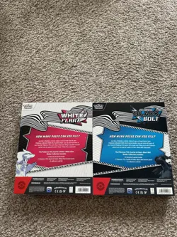Pokemon Black Bolt and White Flare Binder Collection Set of 2 (In Hand) - Image 2