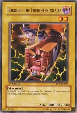 Bokoichi the Freightening Car - RDS-EN003 - VLP - Common - 1st ed - Yugioh - Image 1
