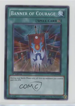Banner of Courage 1st Ed. YuGiOh Dawn the XYZ Starter Deck #YS11-EN028 05v0 - Image 1
