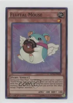 Fluffal Mouse 1st Ed. YuGiOh Mega-Tin Mega Pack #MP16-EN056 05v0 - Image 1