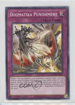 Dogmatika Punishment 1st Ed. YuGiOh Rise of the Duelist #ROTD-EN070 05v0 - Image 1