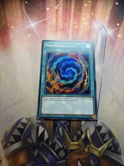 Polymerization RA02-EN047 Secret Rare 1st Edition Yugioh - Image 1