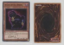 A Cat of Ill Omen 1st Ed. YuGiOh Speed Duel: Destiny Masters #SS01-ENB11 13vm - Image 3