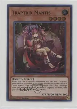 Traptrix Mantis 1st Ed. YuGiOh Code of the Duelist #COTD-EN030 13vm - Image 1