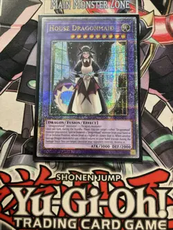 House Dragonmaid Quarter Century Secret Rare RA03-EN037 Yugioh - Image 1