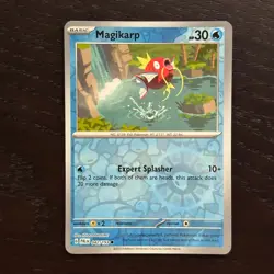 Magikarp 042/193 Pokemon Paldea Evolved SV02 Reverse Holo Common Card NM - Image 1
