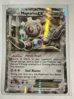 Magearna EX - XY175 - Pokemon XY Promo Ultra Rare Card NM Tin fresh! - Image 1