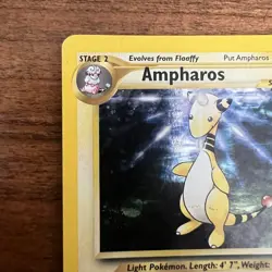 Ampharos - 1/111 - Pokemon Neo Genesis Unlimited Holo Rare Card WOTC LP - Image 4
