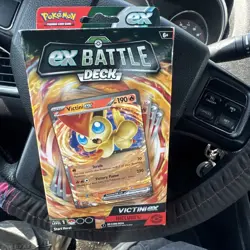 Pokemon TCG Factory Sealed Victini ex Battle Deck - 60 Card Deck - Image 1