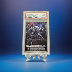 Commandramon SR Alt Art BT14-056 Digimon Card Game Blast Ace PSA 10 GEM MINT - Image 1