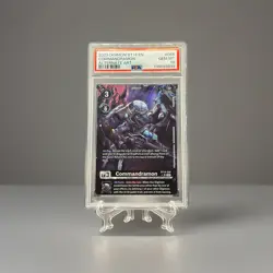 Commandramon SR Alt Art BT14-056 Digimon Card Game Blast Ace PSA 10 GEM MINT - Image 2