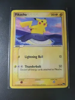 Pokemon Card TCG Pikachu POP Series 5 NON Holo 12/17 MP - Image 1