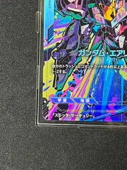 Bandai Gundam Card Game Gundam Aerial Rebuild Parallel R+ GD01-070 Limited Japan - Image 4
