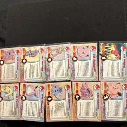 Pokemon Topps Chrome Holo Foil Card Lot. 7 Cards Total. Vintage Collection. - Image 2