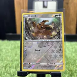 Eevee 49/68 Hidden Fates 2019 Reverse Holo Foil Pokemon TCG Card - NM - Image 1