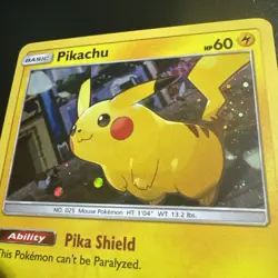 Pikachu - SM157 - Pokemon Sun & Moon Promo Holo Rare Card NM - Image 2