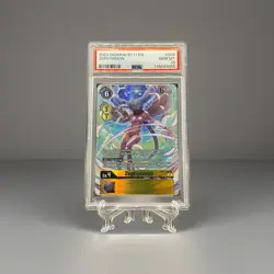 Zephrymon Alt Art 036 Digimon Card Game Dimensional Phase PSA 10 GEM MINT - Image 2