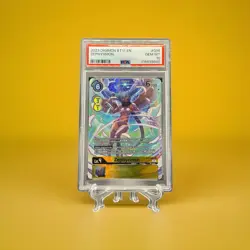 Zephrymon Alt Art 036 Digimon Card Game Dimensional Phase PSA 10 GEM MINT - Image 3