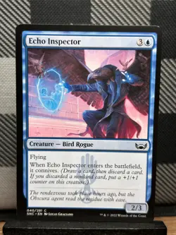 MTG TCG: Echo Inspector 40/281, Streets Of New Capenna - Image 1