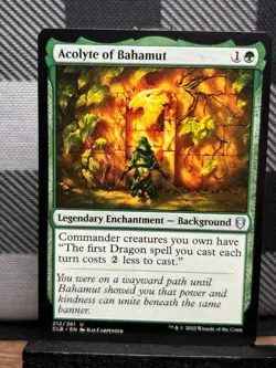 MTG TCG: Acolyte of Bahamut 212/361, Battle for Baldur's Gate - Image 1
