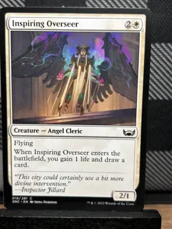 MTG TCG: Inspiring Overseer Streets 18/281, of New Capenna - Image 1