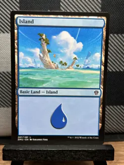 MTG TCG: Island 267/281, Dominaria United - Image 1