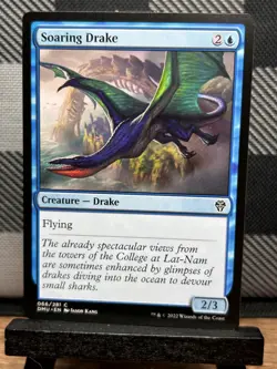 MTG TCG: Soaring Drake 66/281, Dominaria United - Image 1
