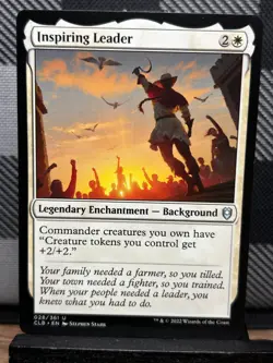 MTG TCG: Inspiring Leader 38/361, Battle for Baldur's Gate - Image 1