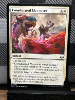 MTG TCG: Coordinated Maneuver 6, Tarkir: Dragonstorm - Image 1