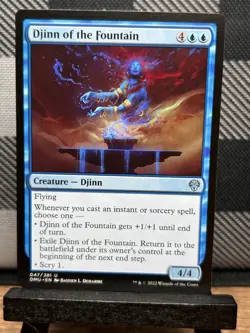 MTG TCG: Djinn of the Fountain 47/281, Dominaria United - Image 1