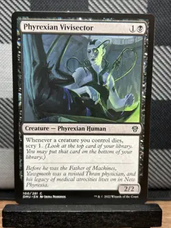 MTG TCG: Phyrexian Vivisector 100/281, Dominaria United - Image 1