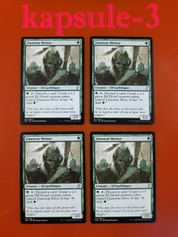 4x Llanowar Mentor | Time Spiral Remastered | MTG Magic Cards - Image 1