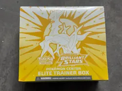Pokemon TCG Pokemon Center Sword & Shield Brilliant Stars Elite Trainer Box - Image 1