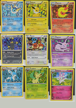 Full Pokemon TCG Eeveelution Set Black & White Promo BW87 - BW94 + Sylveon XY04 - Image 1