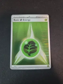 Pokemon TCG - Grass Energy - 017 (Horizontal Holo) - Black Bolt & White Flare - Image 1