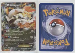 White Kyurem EX Pokemon Black & Legendary Treasures #101 2f4 - Image 3