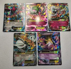 Mega EX Pokemon Cards Lot M Mewtwo Ex + 11 others - Image 1