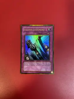 Yugioh Solemn Judgment GLD2-EN044 - Gold Rare Limited Edition - Image 2