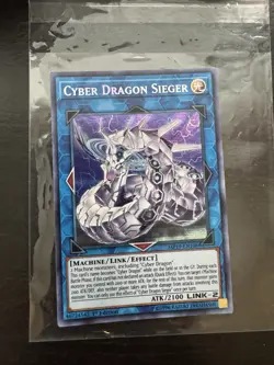 Yugioh! Cyber Dragon Sieger MP19-EN108 Secret Rare 1st Edition NM - Image 1