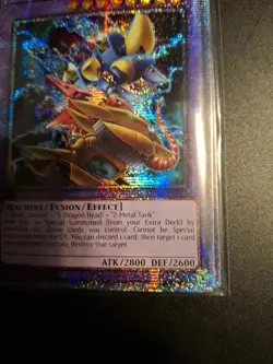 Yugioh! 1x XYZ-Dragon Cannon Alt Art MP24-EN011 Quarter Century Secret Rare NM - Image 3