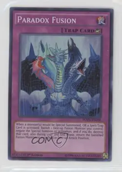 Super Rare - Paradox Fusion 1st Ed. YuGiOh Enforcers #FUEN-EN058 q5p - Image 1