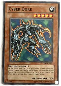 YuGiOh! - Cyber Ogre - CDIP-EN004 - Unlimited - Common - Image 1