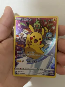 Pikachu SWSH020 SWSH: Sword & Shield Promo Cards Holo - Image 1
