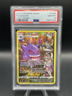 Gengar TG06/TG30 PSA 10 GEM MINT Swsh Lost Origin Trainer Gallery Pokemon - Image 1