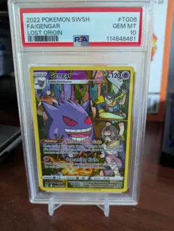 Gengar TG06/TG30 PSA 10 GEM MINT Swsh Lost Origin Trainer Gallery Pokemon - Image 1